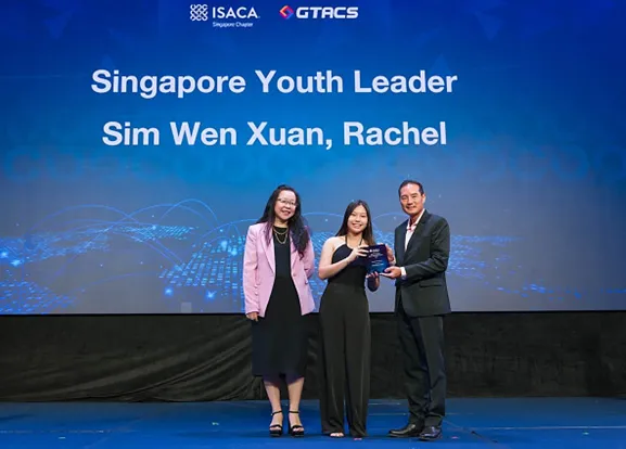 IIT Student Receives ISACA GTACS Singapore Youth Leader Award 2024